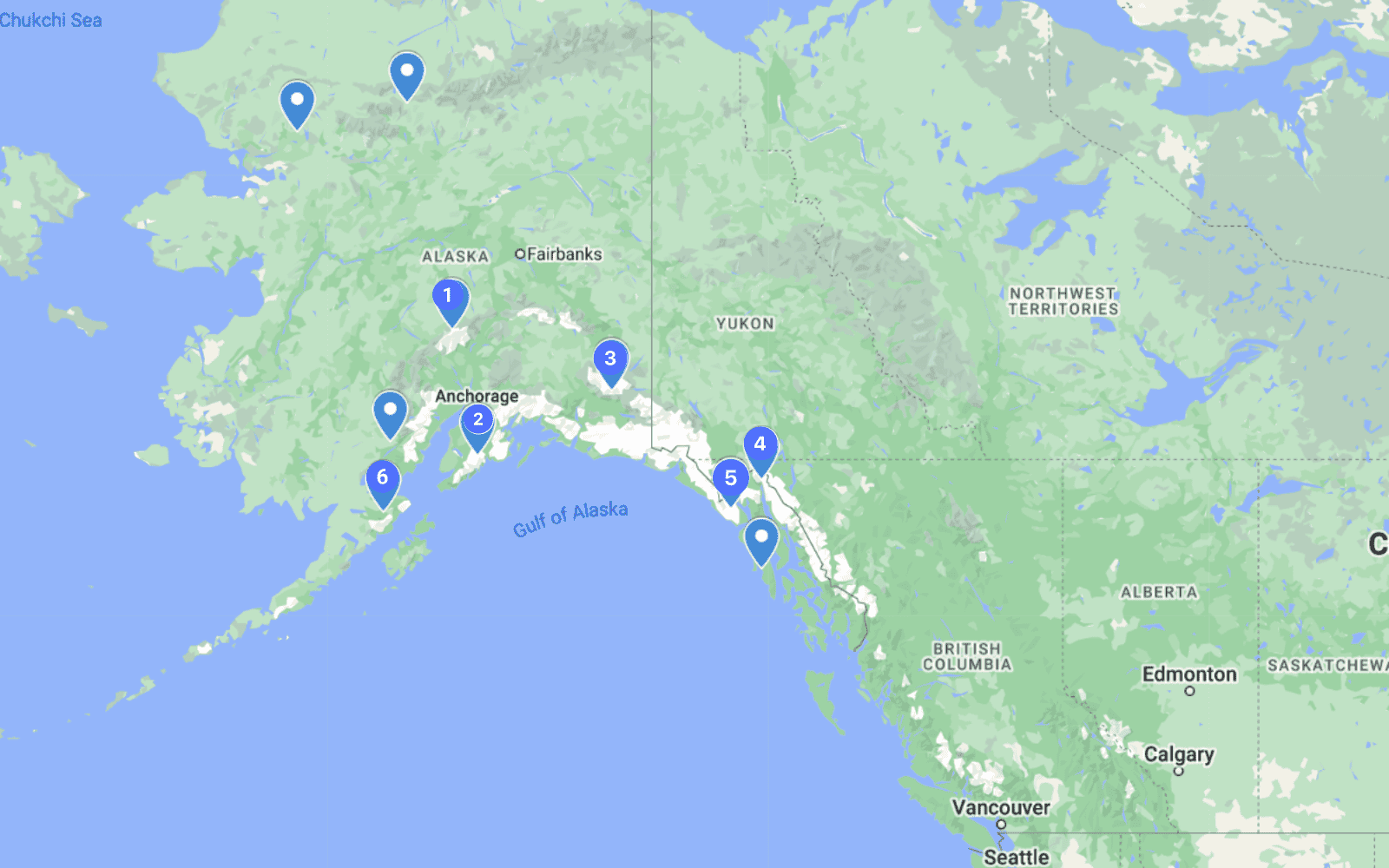 Alaska national Parks you can visit
