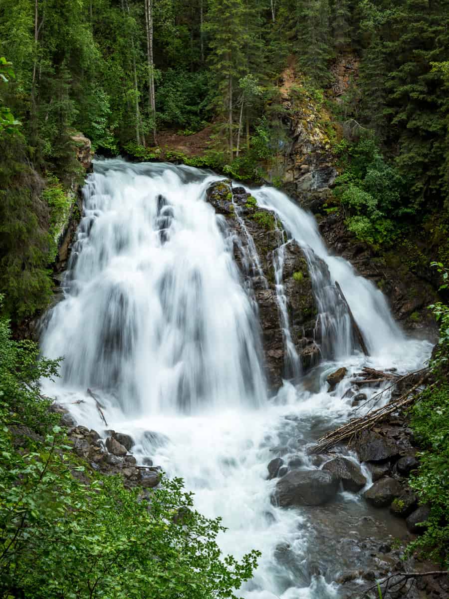 Barbara Falls in Alaska