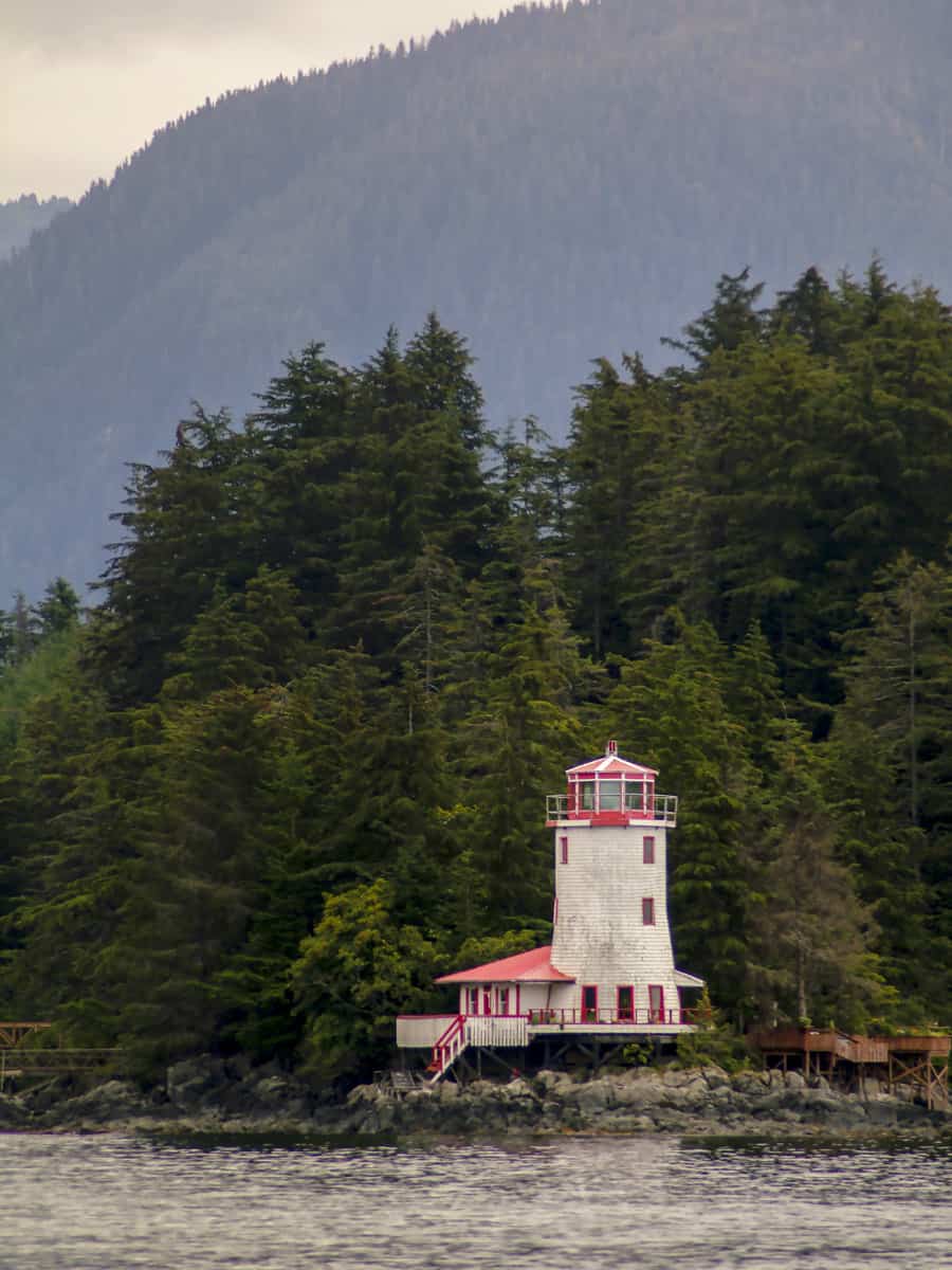 Rockwell Lighthouse Hotel, Sitka Alaska. A true Sitka landmark, the Rockwell Lighthouse Hotel is located one mile from Sealing or Crescent Harbor.