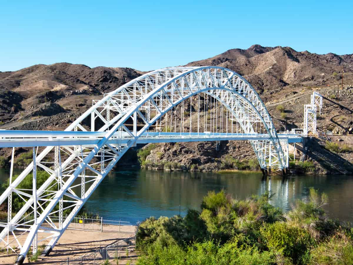 Old Trails Arch Bridge, Colorado River, Topock, AZ