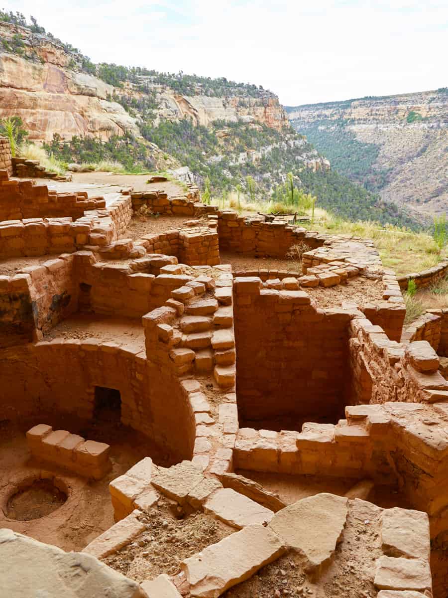 The incredible Long House cliff dwelling at Mesa Verde National Park, Colorado